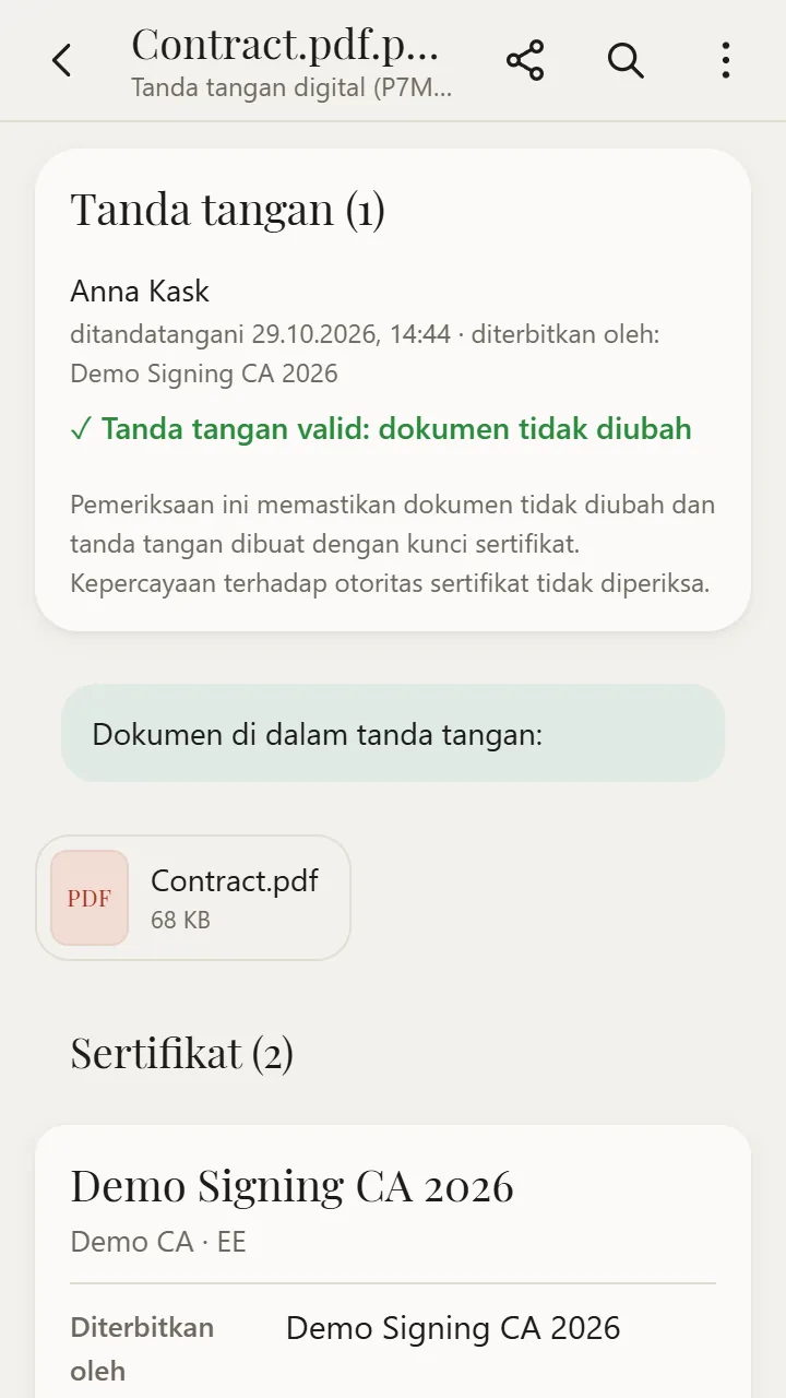 P7S / P7M dibuka di XanderFiles